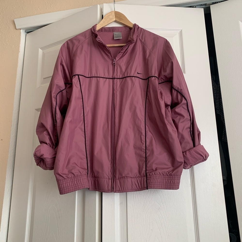 Nike purple windbreaker